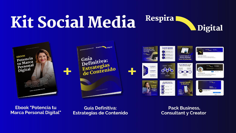 Kit Social Media - Respira Digital Agencia